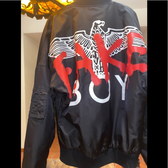 BOY LONDON Fake Boy Bomber Jacket - Picture 4 of 8